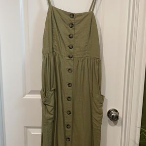 Forever 21 dress in Olive Green